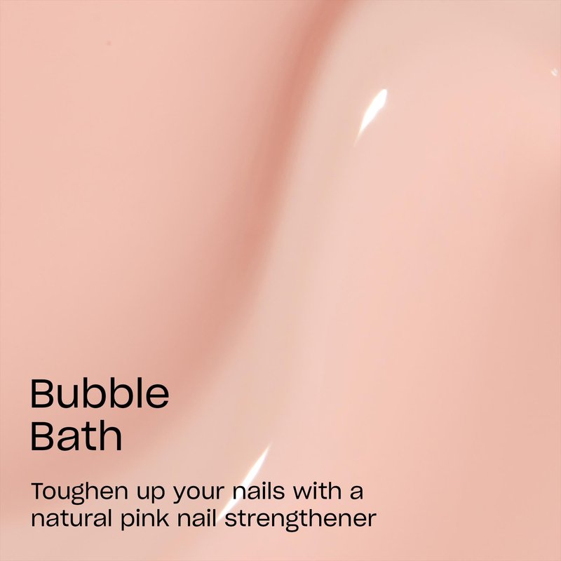 OPI Nail Envy Strengthener Bubble Bath | Sheer Nude Pink Crème Strengthening Nail Polish Treatment | For Weak & Thin Nails