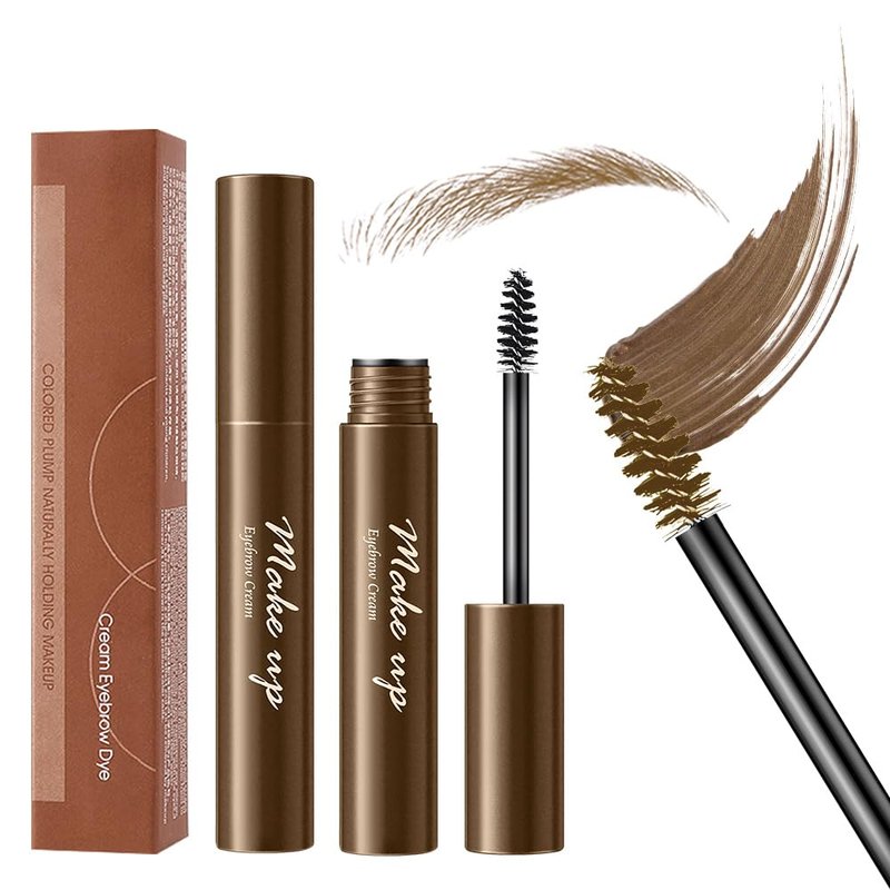 2pcs Brown Brow Gel set – Volumizing, Buildable, Wax-Gel Hybrid for Full, Voluminous Brows, Locks Hairs in Place, Waterproof, Available in Brunette (02#)