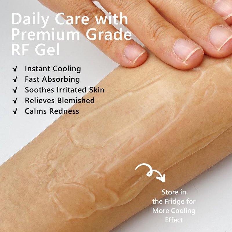 Oeneis Radio Frequency Gel for Use with RF Facial Machine, Conductive Gel for Face Microcurrent, Use for Skin Soothing and Hydrating, 300g Tube