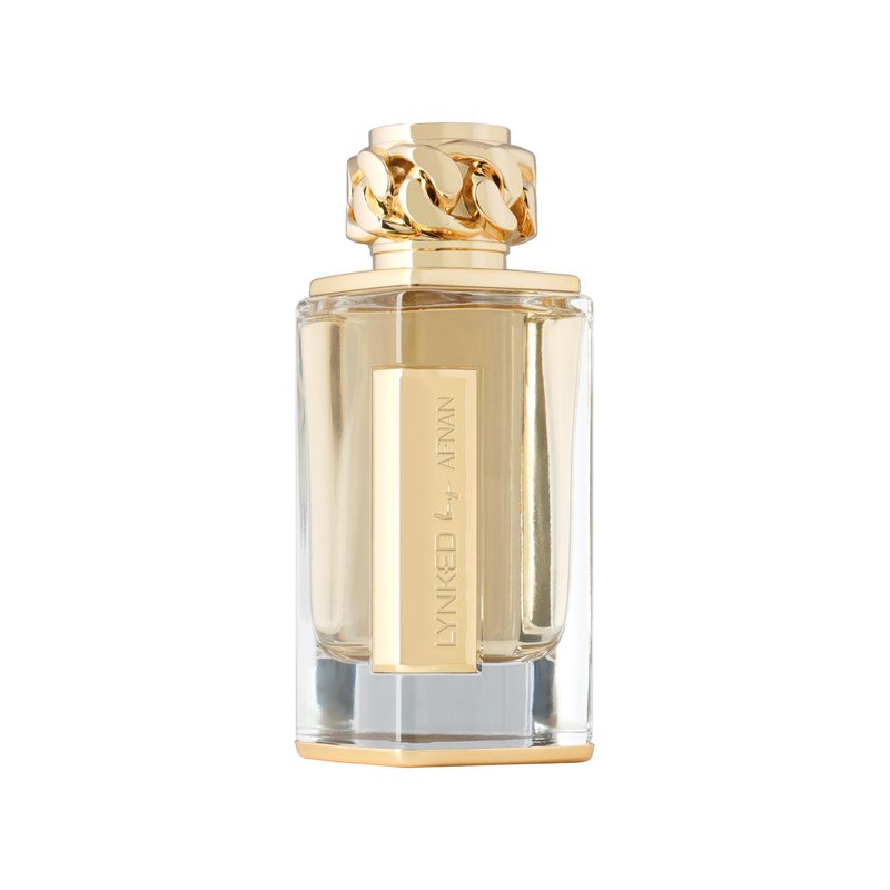 Afnan Lynked Forever (Gold) For Women Eau De Parfum, 3.4 Fl. Oz