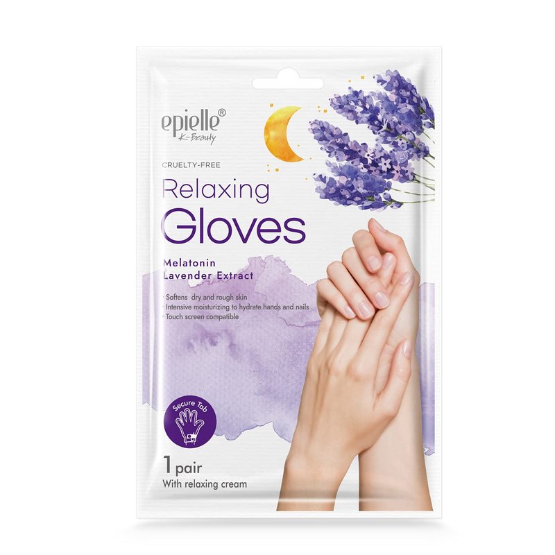 Epielle Hand Mask Set - Deep Moisturizing Gloves with Shea Butter for Dry Skin | 5 Pairs Spa Gift