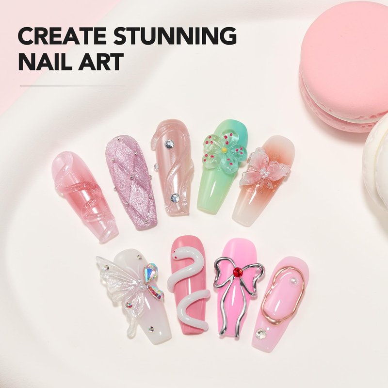GAOY Clear 3D Sculpting Gel for Nail Art, 15g Solid Nail Gel Non-Sticky Hard Builder Gel for Carving, Molding and Building
