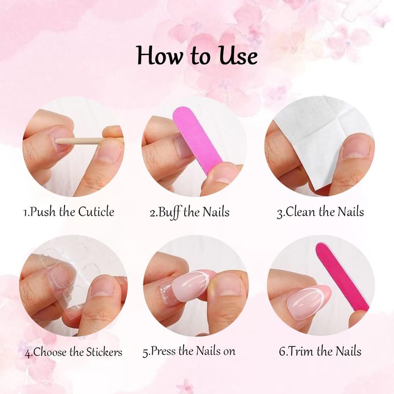 24Pcs Red French Tip Press on Nails Long Square Fake Nails 3D Flower False Nails with Glitter Butterfly Rhinestones Red Gems Design Full Cover Glue on Nail Artificial Stick on Nails for Women Manicure