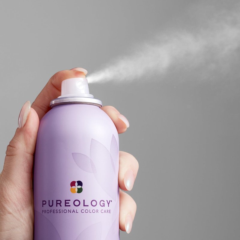 Pureology Style + Protect Lock It Down Hairspray for Color-Treated Hair, Maximum Hold, 2.1 Ounce