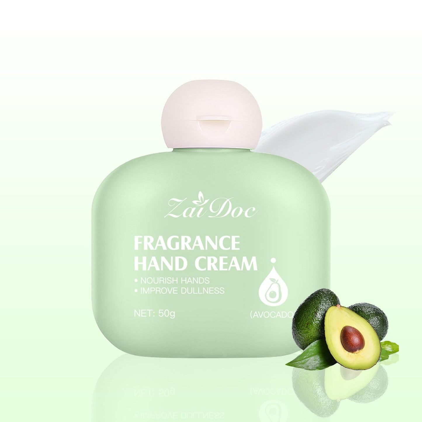 ZAIDOC Shea Butter Hand Cream, Moisturizing and Hydrating for Tender Hand Skin, Soft, Delicate & Smooth Feel, Long-Lasting Fragrance, Paraben-Free, 1.7 oz (1 Pack, Shea Butter)