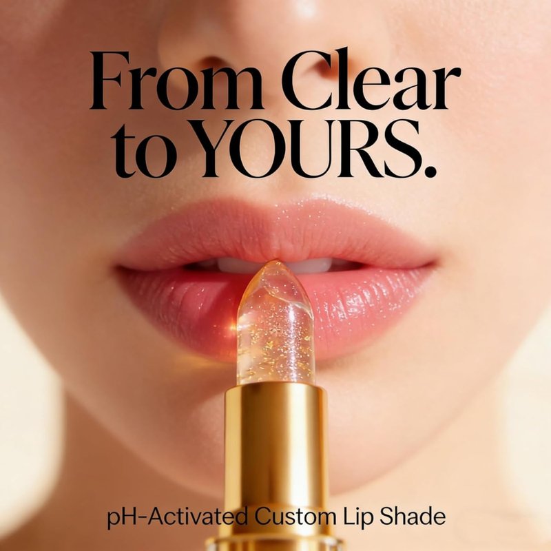 Areliaa Skin Adaptive Lipstick – pH Reactive Color, 1 Count