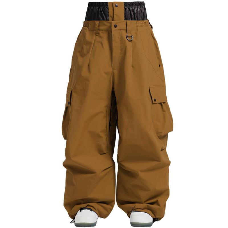 GSOU SNOW Women Men Ski Pants Snowboard Pants Super Baggy Snowboarding Loose Snow sport Insulation Waterproof