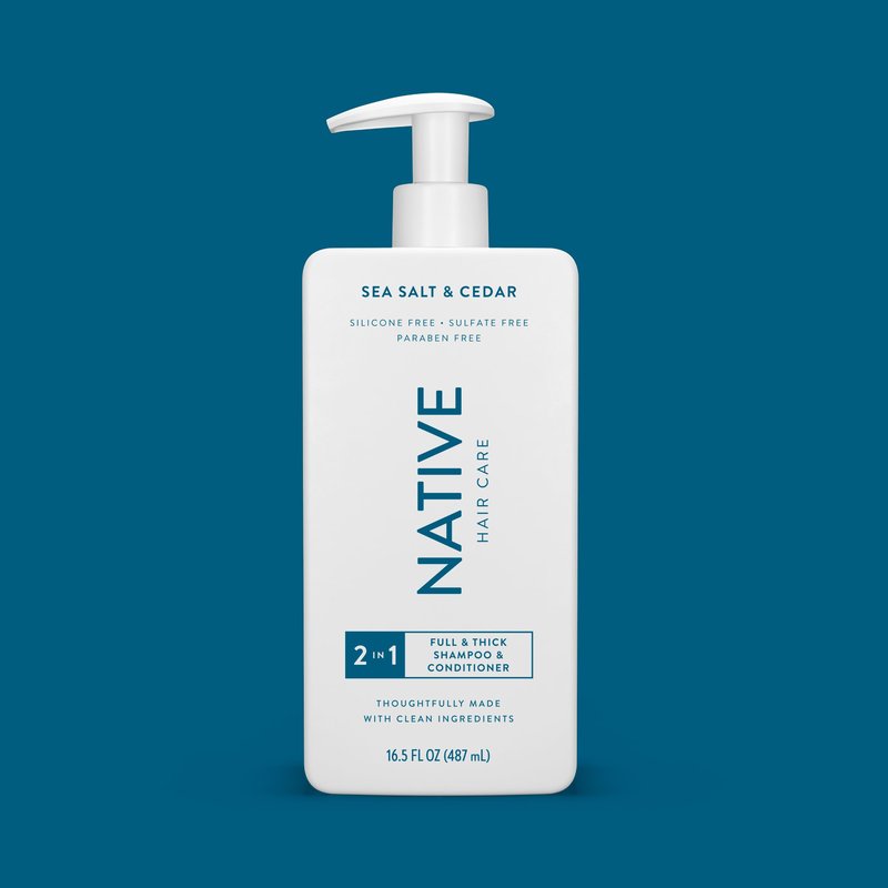 Native Sea Salt & Cedar 2N1 Shampoo & Conditioner Set 16.5 fl oz