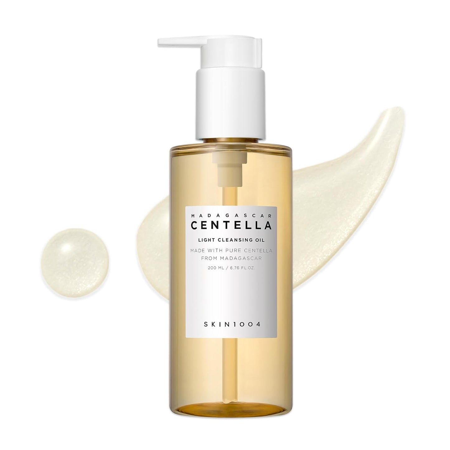 SKIN1004 Madagascar Centella Light Cleansing Oil - Gentle Face Cleanser | 6.76 fl. oz (200ml)