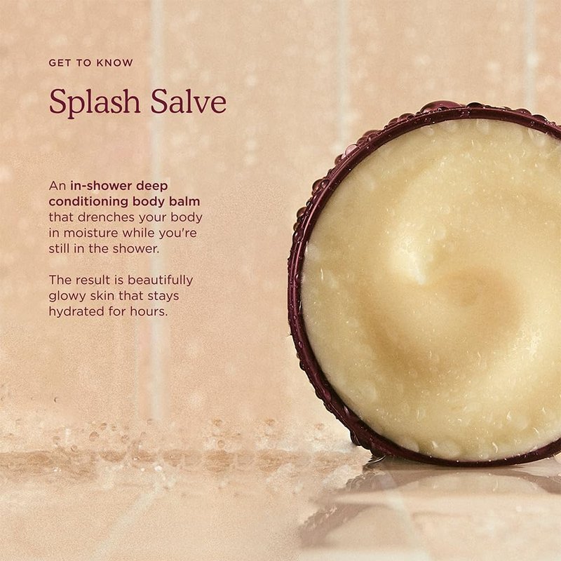 HANNI Splash Salve Body Mask - In-Shower Moisturizer with Coconut & Shea Butter, 250 mL / 8.8 oz