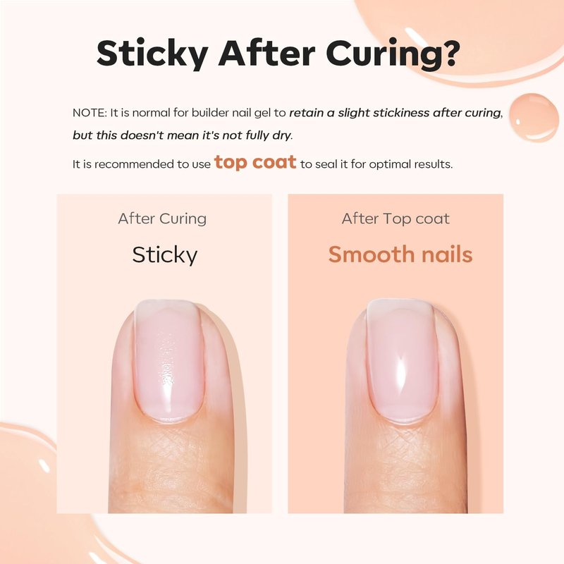 modelones Builder Nail Gel, 8-in-One Gold Shimmer Builder, Champagne Sparkle Glitter Rubber Color Base Gel Polish LED Lamp Cured, Apex Building Strengthener Extension for Home DIY Salon Girls