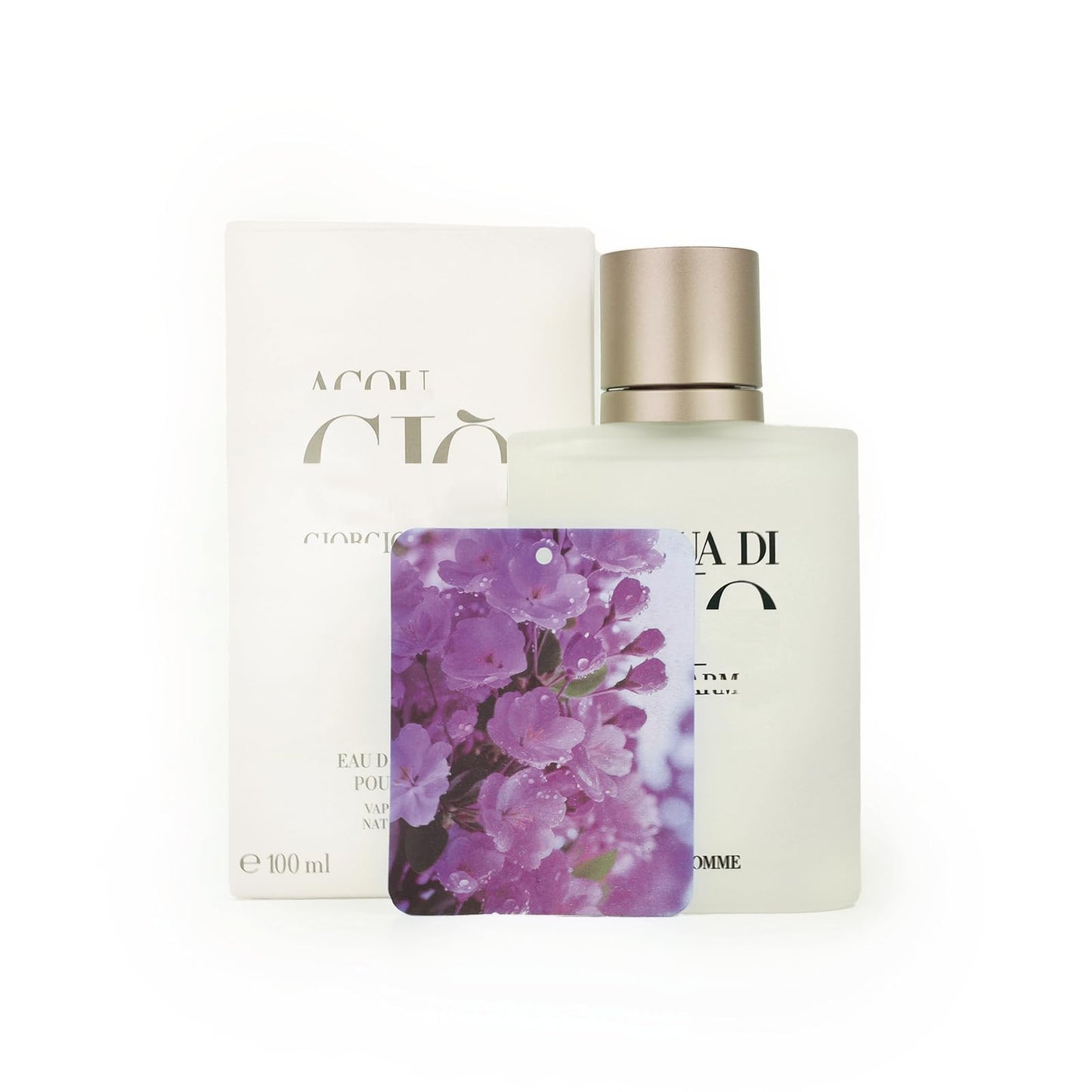 TKBJ Aquaperfume di Giòò Eau de Toilette Cologne for Menwith Bergamot notes, Jasmine, White Musks, Patchouli & Cedarwood 3.4 Ounce