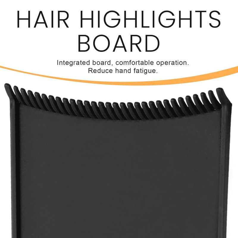 Skiennix Balayage Highlighting Board - Professional Hair Coloring Paddle with Teeth | Black