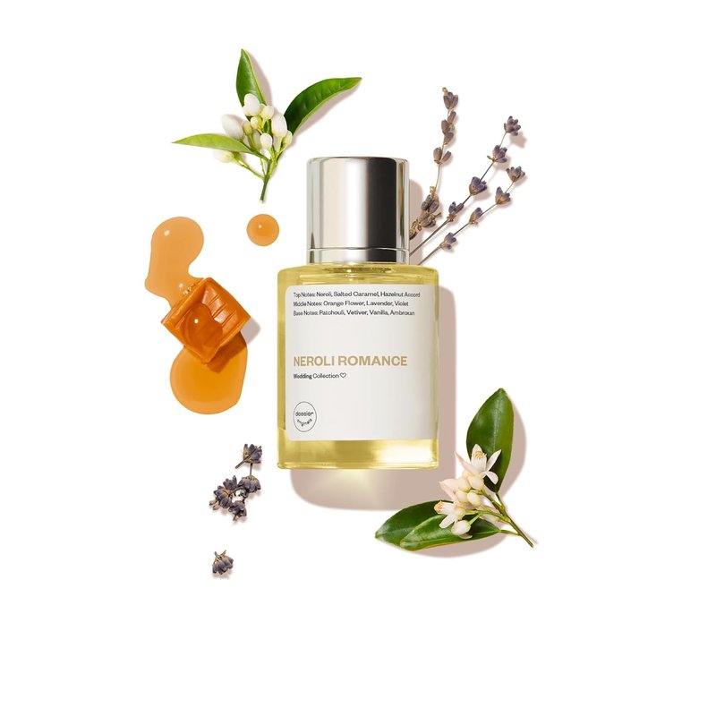 Dossier Neroli Romance Eau de Parfum - Long-Lasting Fresh Floral Fragrance - Unisex - 1.7 fl oz (50ml)