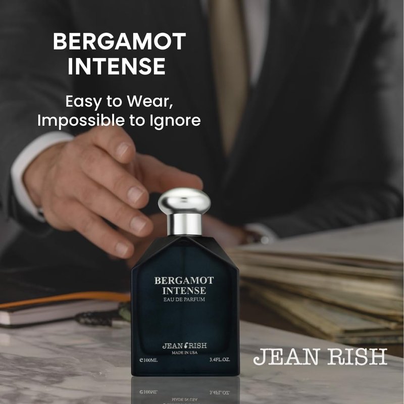 Bergamot Intense Perfume for Men - Long-Lasting Luxury Eau De Parfum | 100ml / 3.4 oz