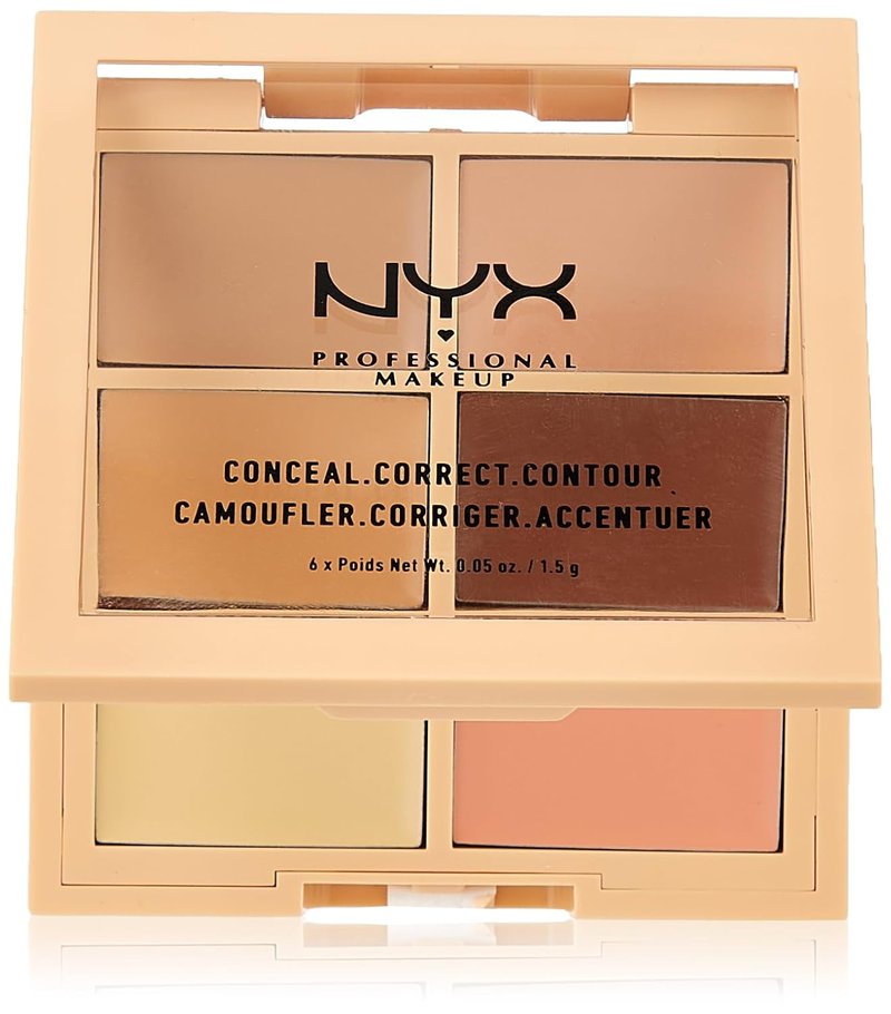 NYX Conceal Correct Contour Palette - Versatile Makeup for Flawless Skin | Light Shade