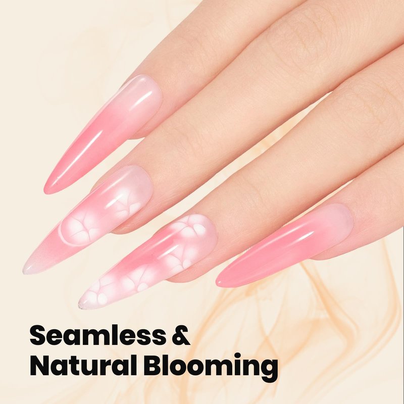 Beetles Blooming Gel for Nails - Easy Blooming Nail Art Gel for Floral & Marble Designs, UV/LED Cure Soak Off DIY at Home Gift for Women