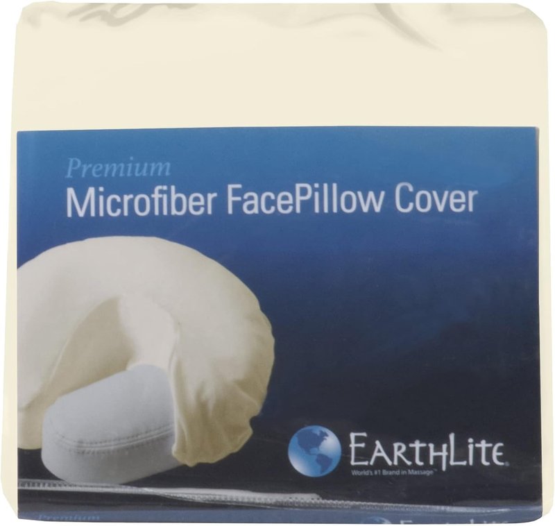 EARTHLITE Premium Microfiber Massage Sheet Set - Silky, Wrinkle-Resistant, Quick-Drying | 3-Piece (Fitted, Top, Face Pillow Cover)