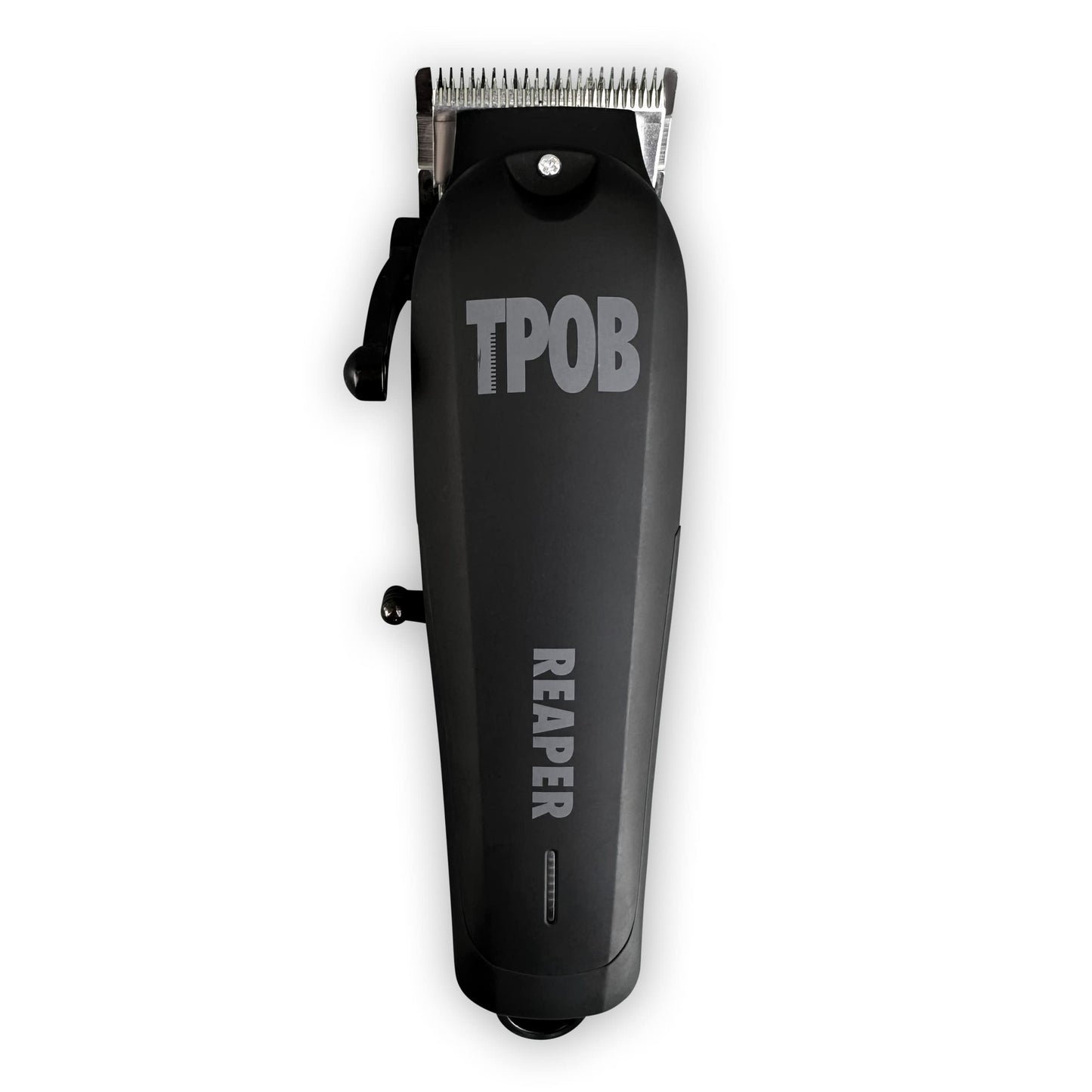TPOB Slime 2 Black Clipper Trimmer Shaver Set Barber Hair Clippers for Men 6800 RPM with Rubber Case