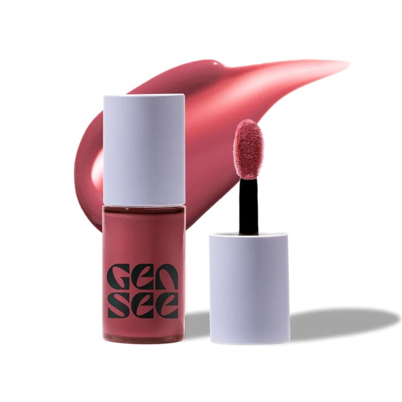 GEN SEE Hydrating Lip Color - 24H High Shine Sheer Gloss Tint with Hyaluronic Complex | Vegan & Cruelty-Free