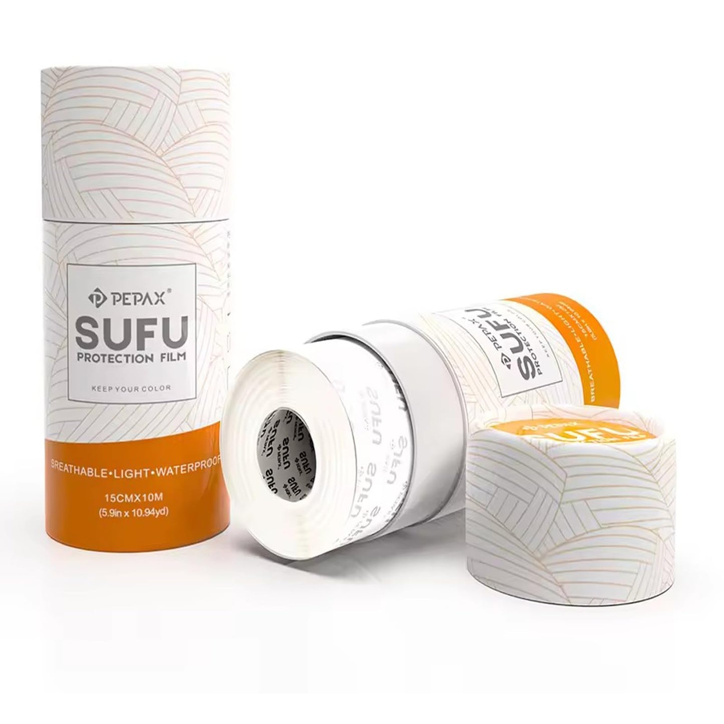 Tattoo Aftercare Bandage Roll - 10.9 Yards x 3.9 Inch Waterproof Tattoo Film Recovery Second Skin - Customizable Transparent Adhesive Protective Shield Tattoo Healing Film for New Tattoos