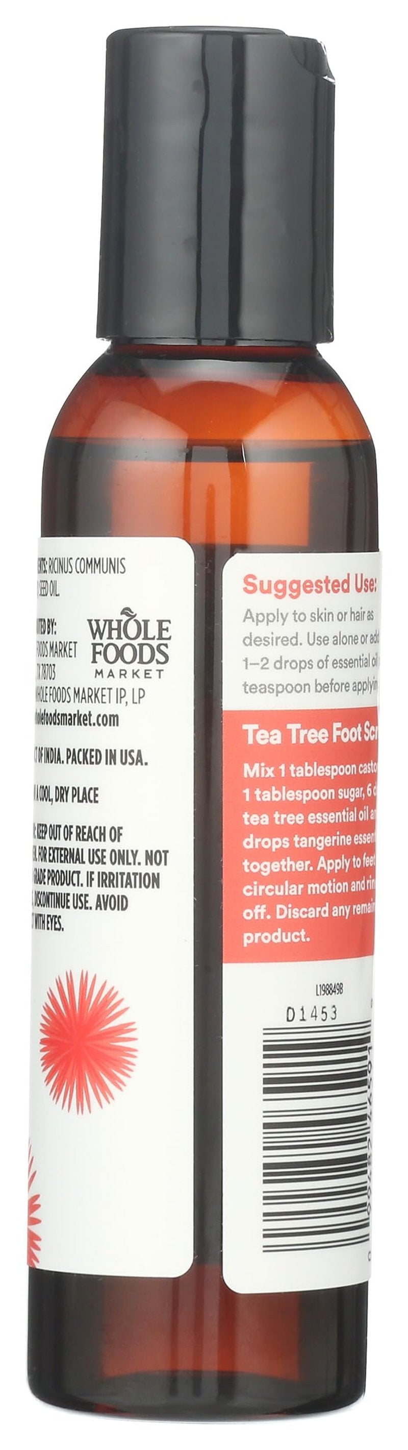 365 by Whole Foods Market, Emollient Castor Oil, Skin & Hair Care, 4 Fl Oz