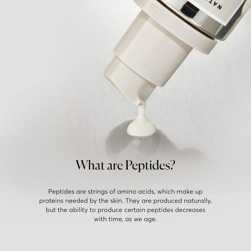 Naturium Multi-Peptide Serum - Firming & Smoothing Face Treatment for Fine Lines | 2 oz