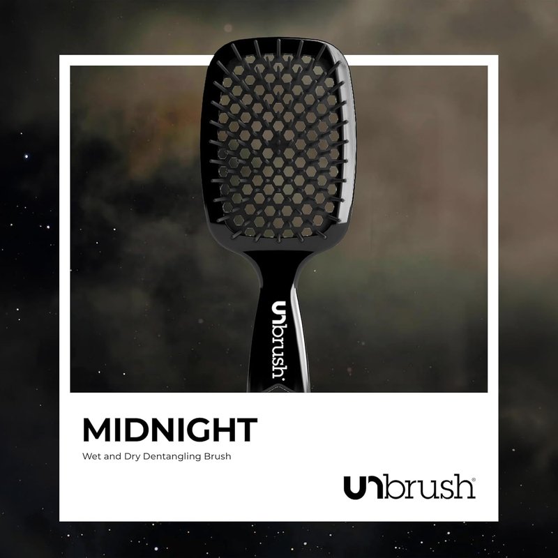 FHI Heat Detangling Brush - Pain-Free Brushing for All Hair Types | Durable Anti-Static Bristles, Lightweight Handle