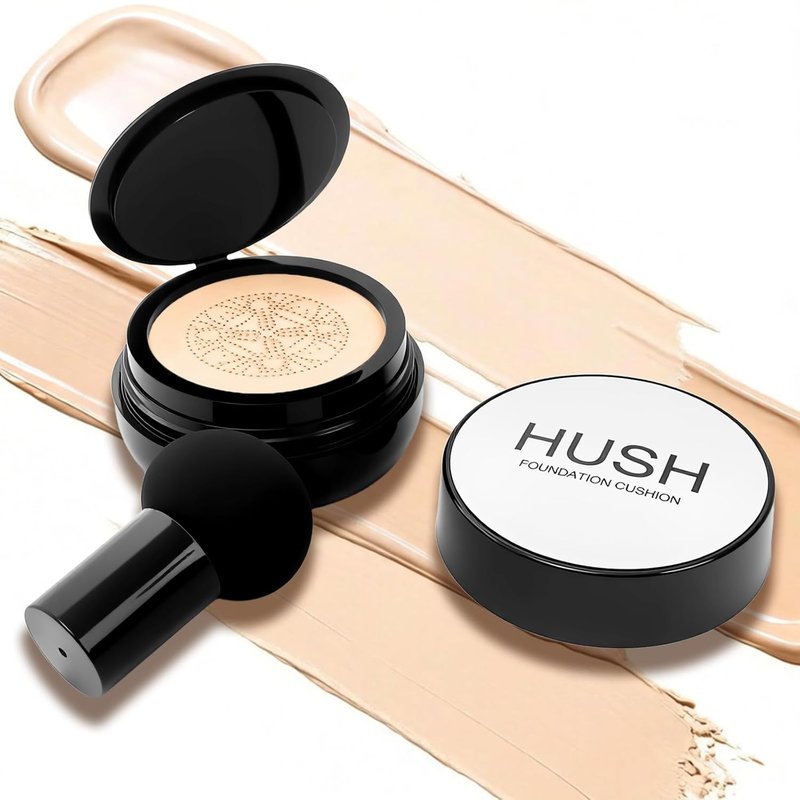 Hush Makeup Foundation - Lightweight Glow Foundation for Mature Skin | Infused with Hyaluronic Acid & Peptides