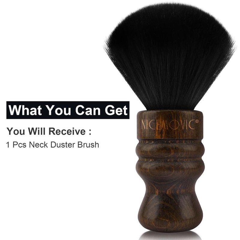 Large Barber Neck Duster Brush - Professional Cleaning Tool for Hair Cutting | Ideal Gift for Men & Dads
