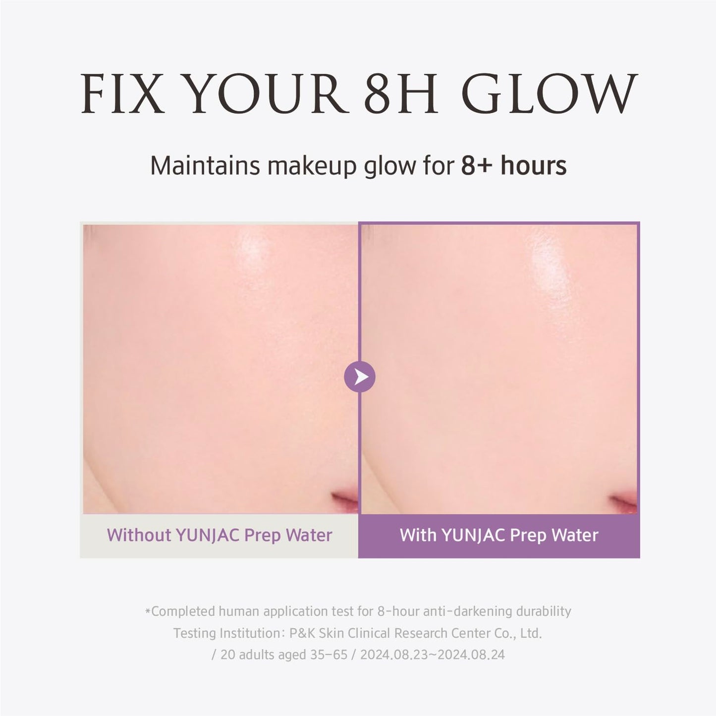 YUNJAC Skin Perfecting Glow Up Prep Water Makeup Fixer(1.69 fl oz) – Lightweight Fine Mist for Long-Lasting Makeup, Glow Booster, Smooth Radiant Skin Finish, Korean Skincare by YUNJAC