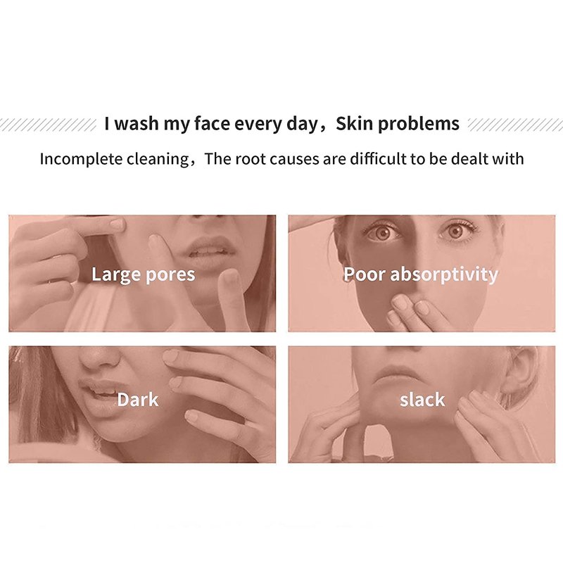 Silicone face Scrubber for Women Facial Cleansing Brush Silicone Face Wash Brush Manual Waterproof Cleansing Skin Care Face Brushes for Cleansing and Exfoliating