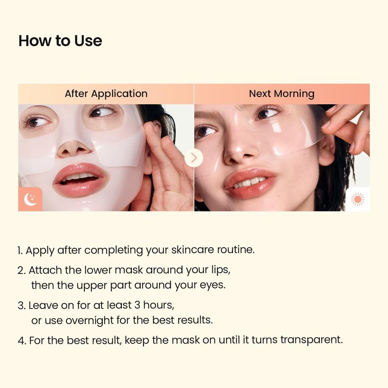 Caviar PDRN & Ceramide Panthenol Overnight Gel Mask - Hydrating Skin Care Set for Glass Skin | Korean Beauty