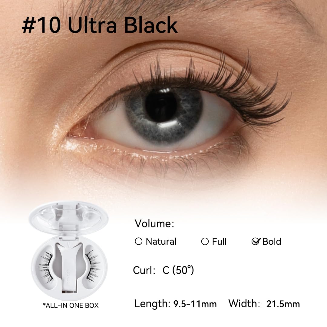 WOSADO Magnetic Eyelashes with Applicator Kit