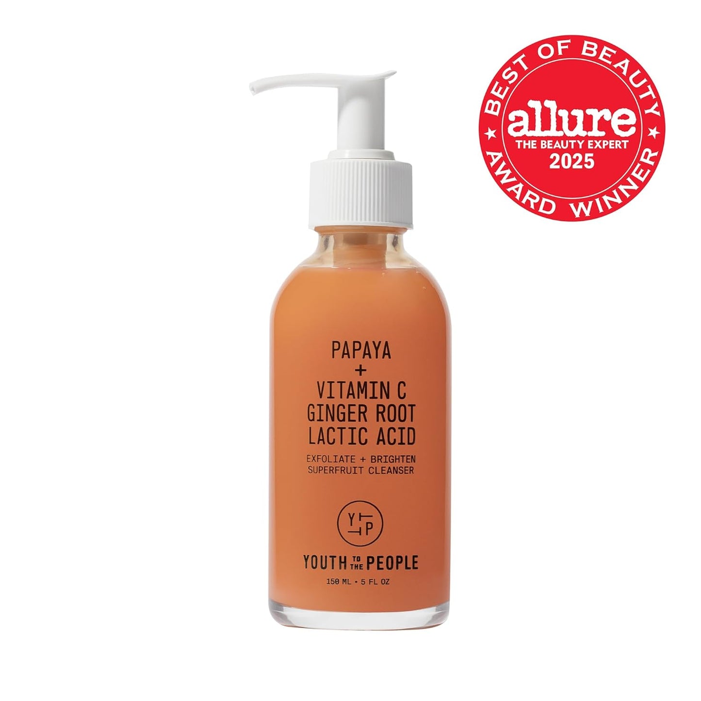 Youth To The People Superfruit Facial Cleanser - Gentle Exfoliating Face Wash with Papaya & Vitamin C for Radiant Skin, Sulfate-Free
