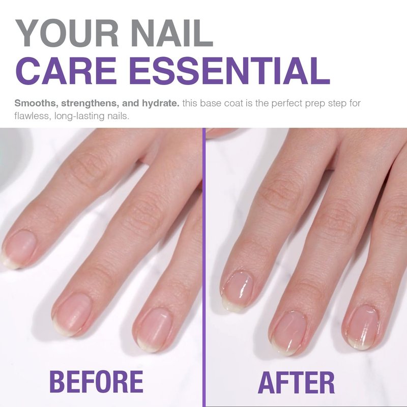 Probelle Hydrating Base Coat - Nourishing Moisturizer for Dry, Brittle Nails | Extends Polish Life & Adds Healthy Glow