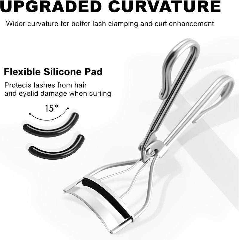 Elf | 30-Pack Eyelash Curler Refills - Silicone Rubber Pads for Perfect Curling | Black