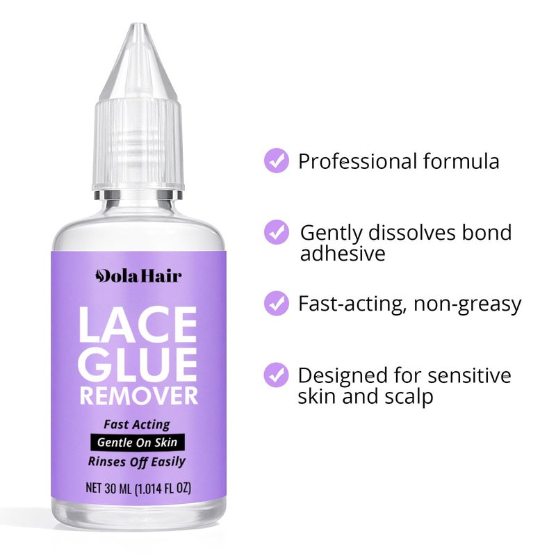 Dolahair Lace Wig Glue Kit - Waterproof Lace Front Adhesive for Wigs (Glue Kit-3pcs)