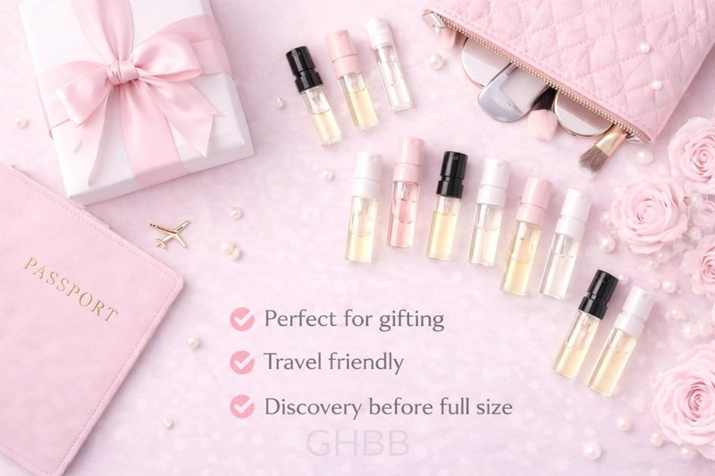 Luxury Perfume Collection for Women – 15 Designer Fragrance Samples, High-End Scent Set, Try Before You Buy Full Size
