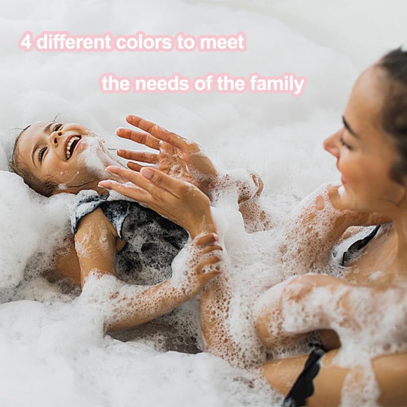 Loofah Sponge 4 Pack - 60G Soft Luffa Bath Sponges for Shower | Ideal for Women, Kids & Men