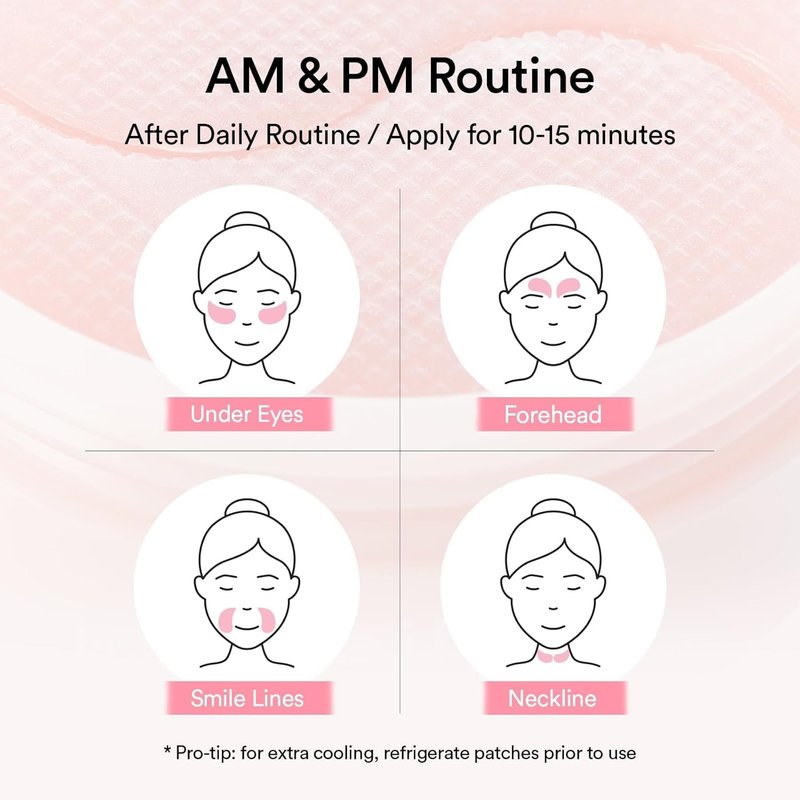 Abib PDRN Retinal Eye Patches for Rejuvenating & Puffy Eyes with Glow Jelly, Niacinamide, 60 Count, Korean Skin Care