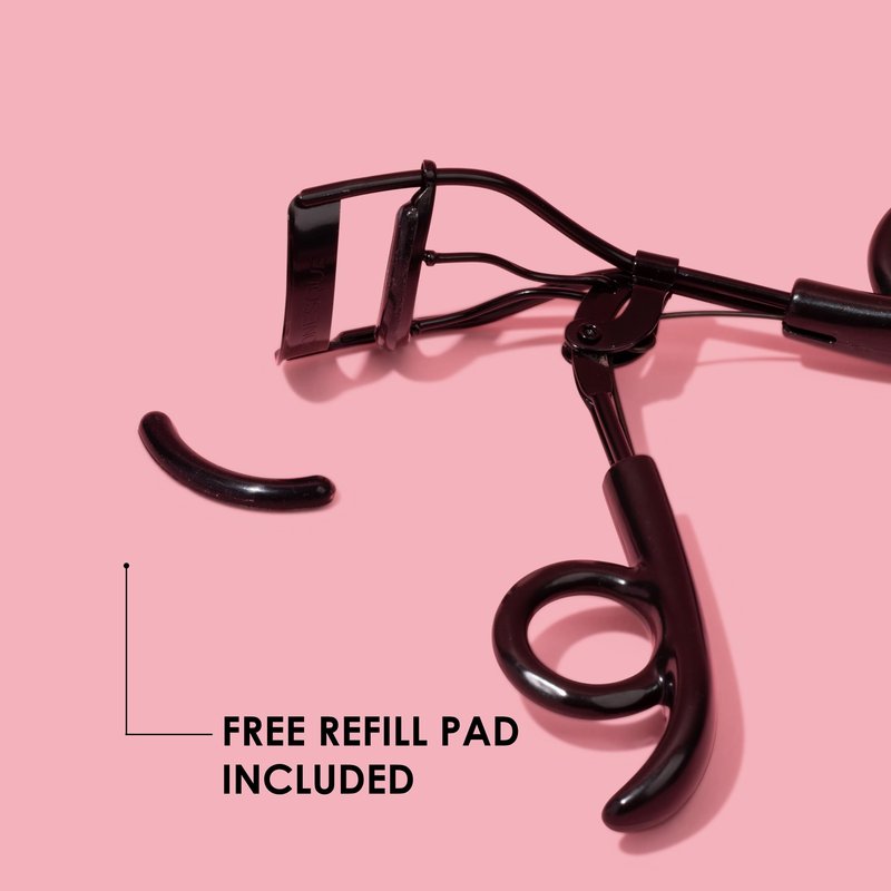 JAPONESQUE Pro Performance Eyelash Curler for Almond, Monolid or Hooded Eyes, Eye Lash Curler Delivers Sweeping Lash Volume & Eye Opening C Curl, Ergonomic Precision-Crafted Pivot Design