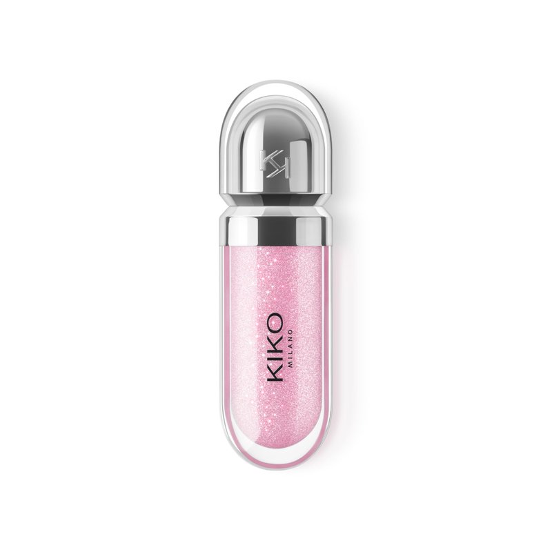 Kiko Milano 3D Hydra Lip Gloss – High Shine, Hydrating, Plumping, Non-Sticky, Moisturizing Lip Makeup – 05 Pearly Pink – 6.5ml