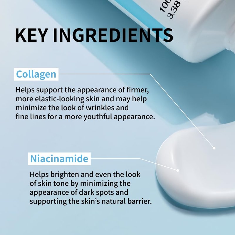 NIDA Youthful Formula™ Ultimate Moisturizing Cream | Centella Asiatica, Niacinamide, Hyaluronic Acid, Collagen | Wrinkles, Fine Lines, Dark Spots, Dry Skin, Redness | 3.38 fl. oz., 100ml (New Formula)