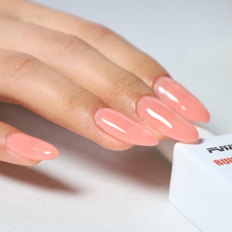 FANNEST Rubber Base Gel Polish Set, 8 IN 1 Builder Gel For Nails in a Bottle, Self leveling Builder Extension Strengthener Nail, Repai NailSoak Off UV DIY Home Gift for Girls (Clear Pink)