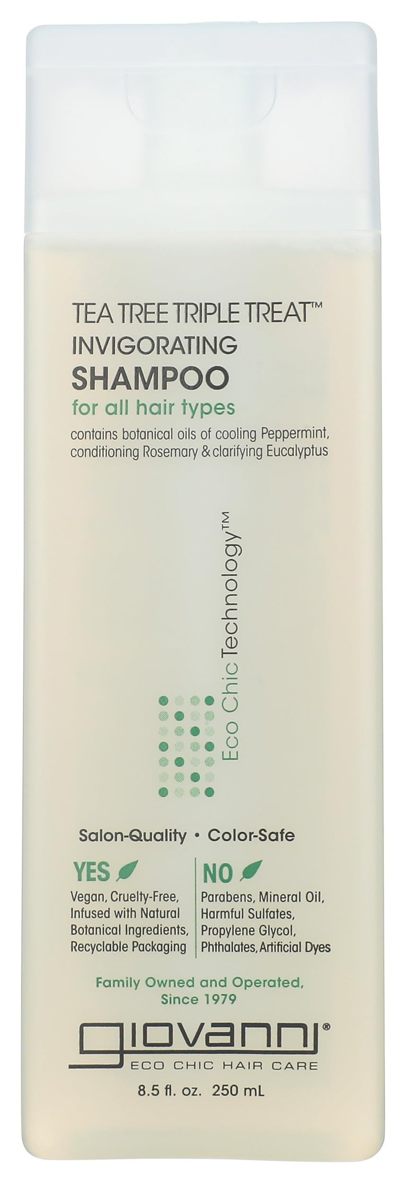 Giovanni, Invigorating Shampoo, Tea Tree, 8.5 oz