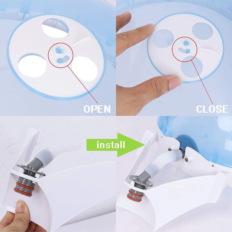 Skiennix 3-in-1 Facial Steamer | Portable Hot Mist Moisturizer & Hair Steamer for Home Spa
