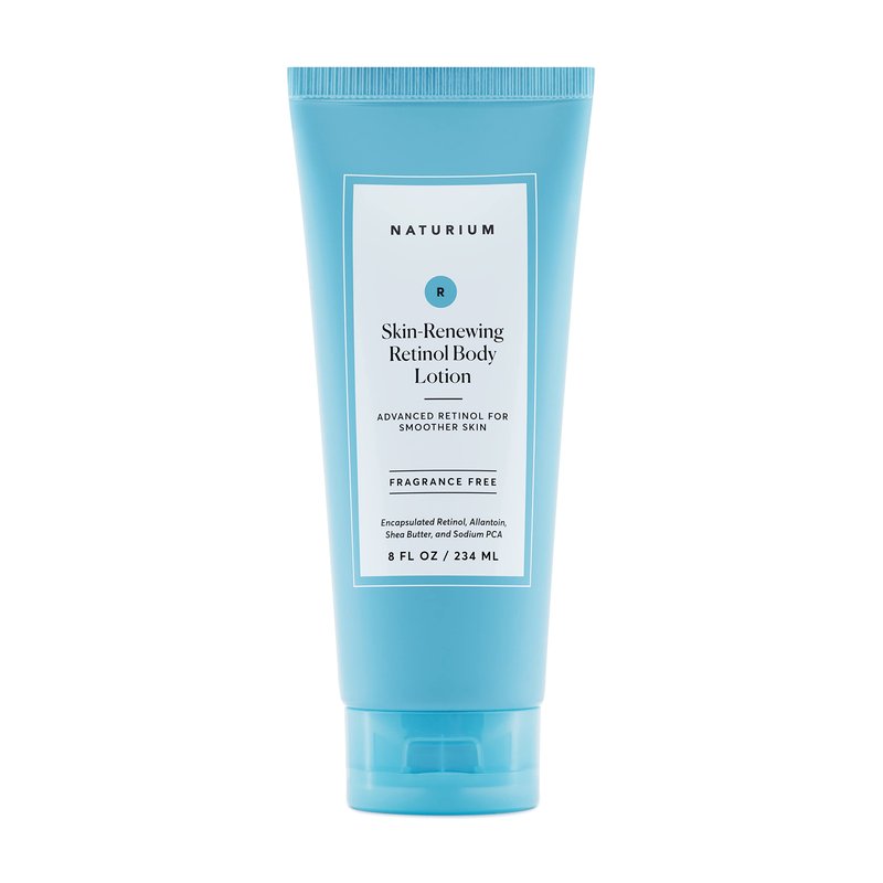Naturium Skin-Renewing Retinol Body Lotion, Advanced Firming Anti-Aging Skin Care, with Encapsulated Retinol & Shea Butter, 8 oz