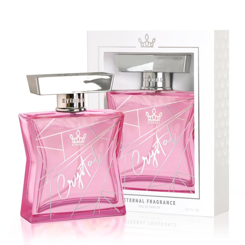 Eternal Fragrance - Bright Crystal Inspired Eau de Parfum - 3.4 oz | Long-Lasting Vegan Perfume for Women