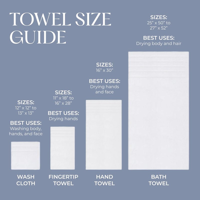 Avanti Linens - Hand Towel, Soft & Absorbent Cotton Towel (Antigua Collection) 30.00" x 16.00"